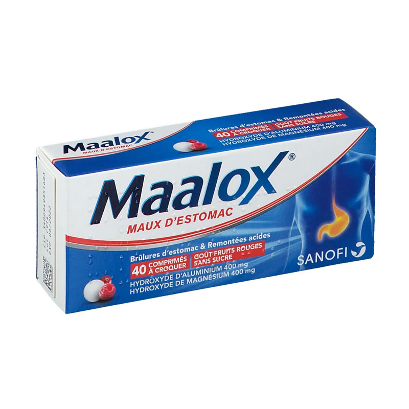 Buy Maalox Chewable Tablets Berries Flavor Sugar-Free online in the US pharmacy.
